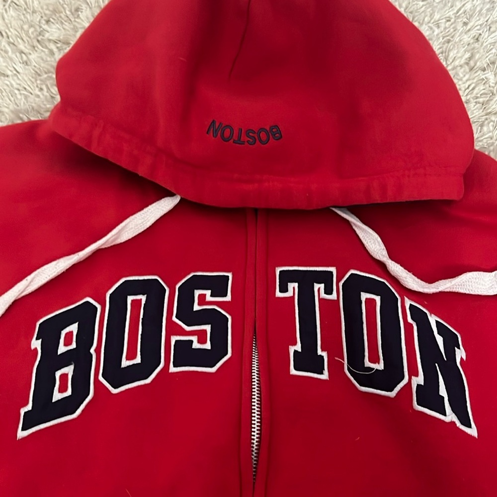 OVERSIZED BOSTON ZIP UP